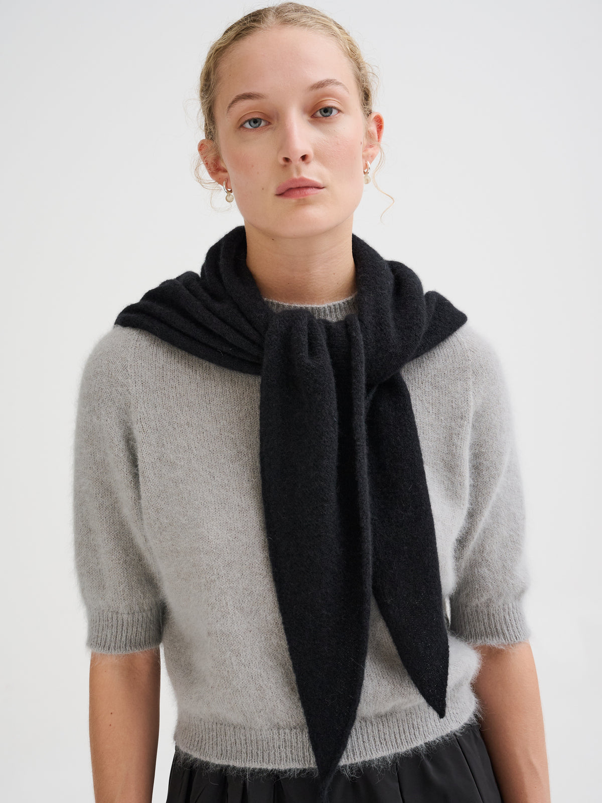 Cashmere and silk bandana