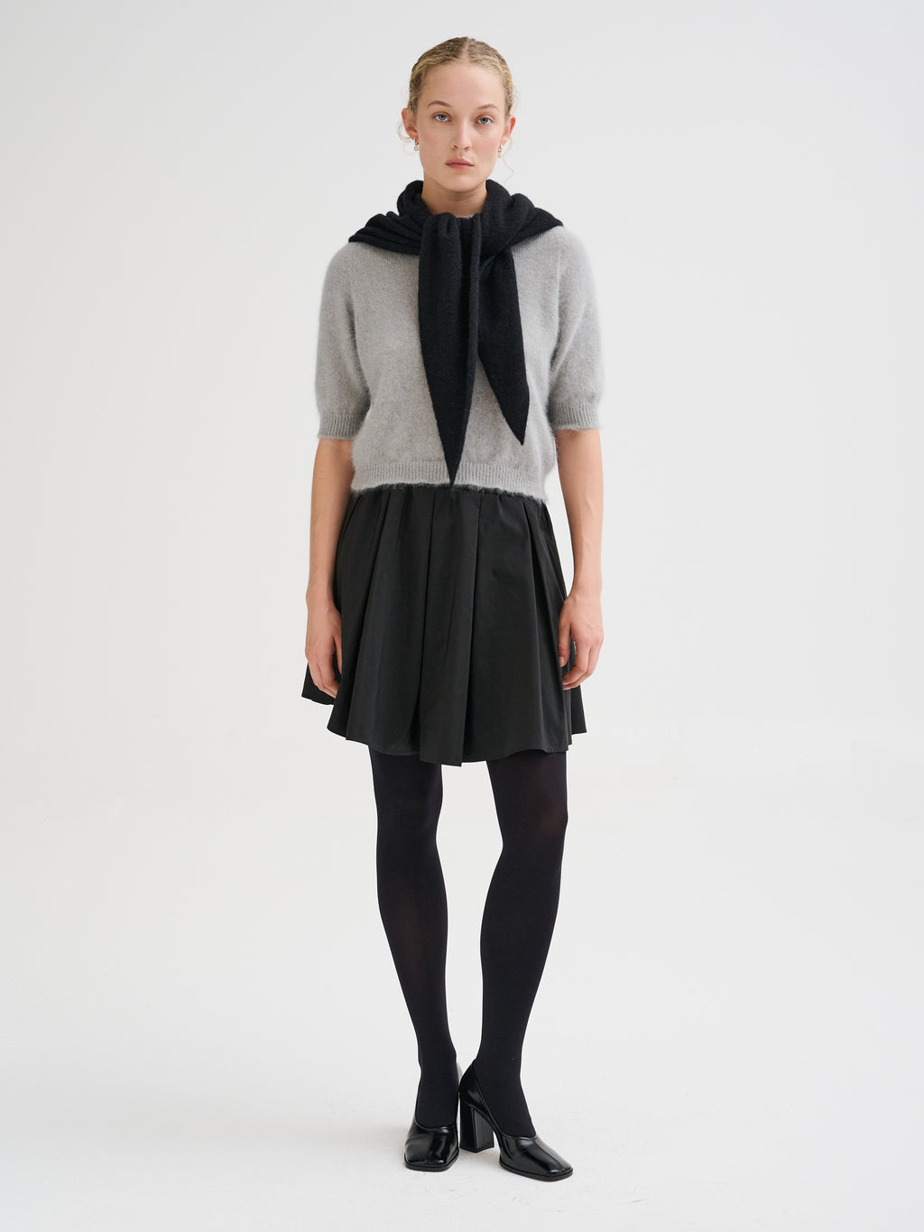 Cashmere and silk bandana
