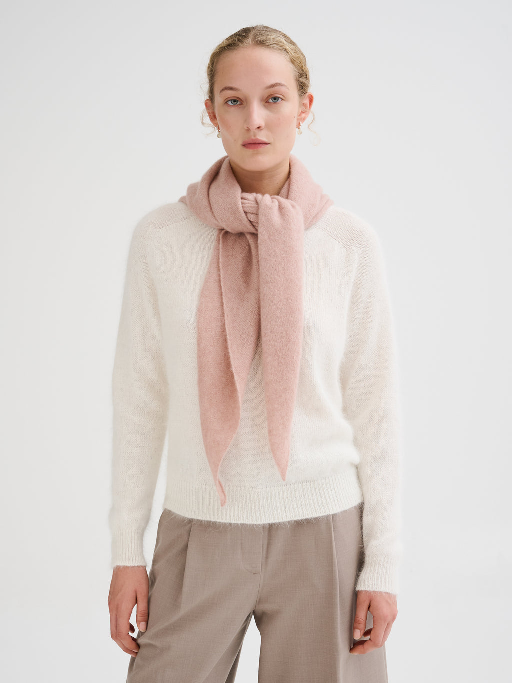 Cashmere and silk bandana