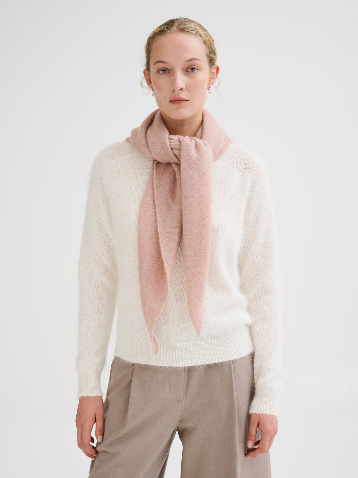 Cashmere and silk bandana