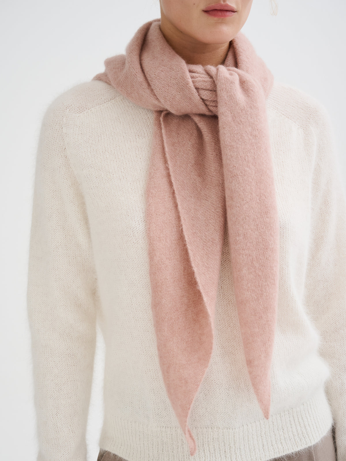 Cashmere and silk bandana