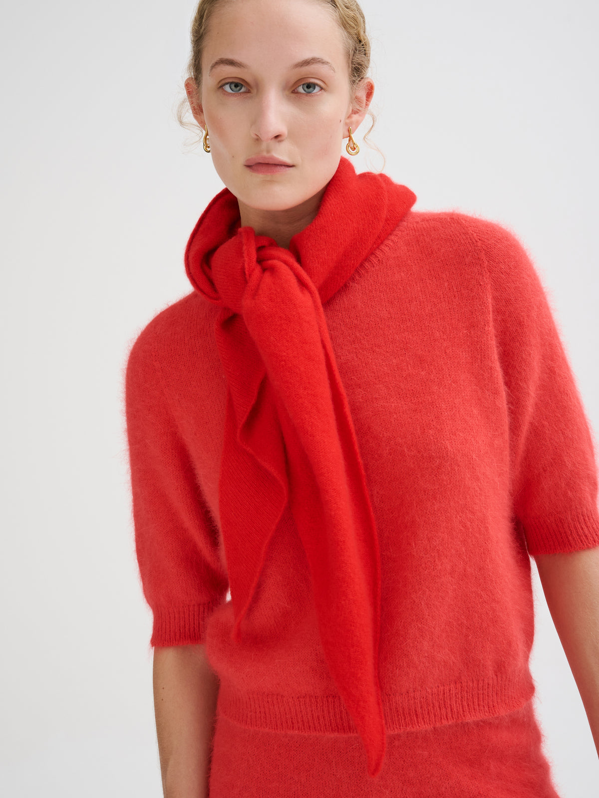 Cashmere and silk bandana