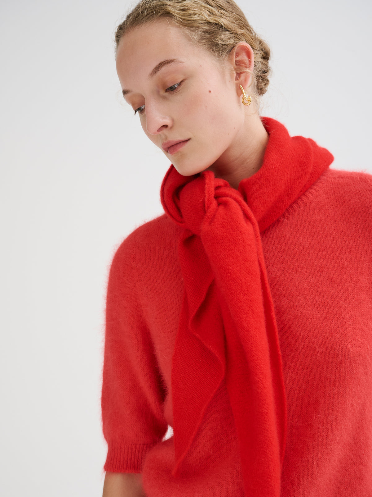 Cashmere and silk bandana