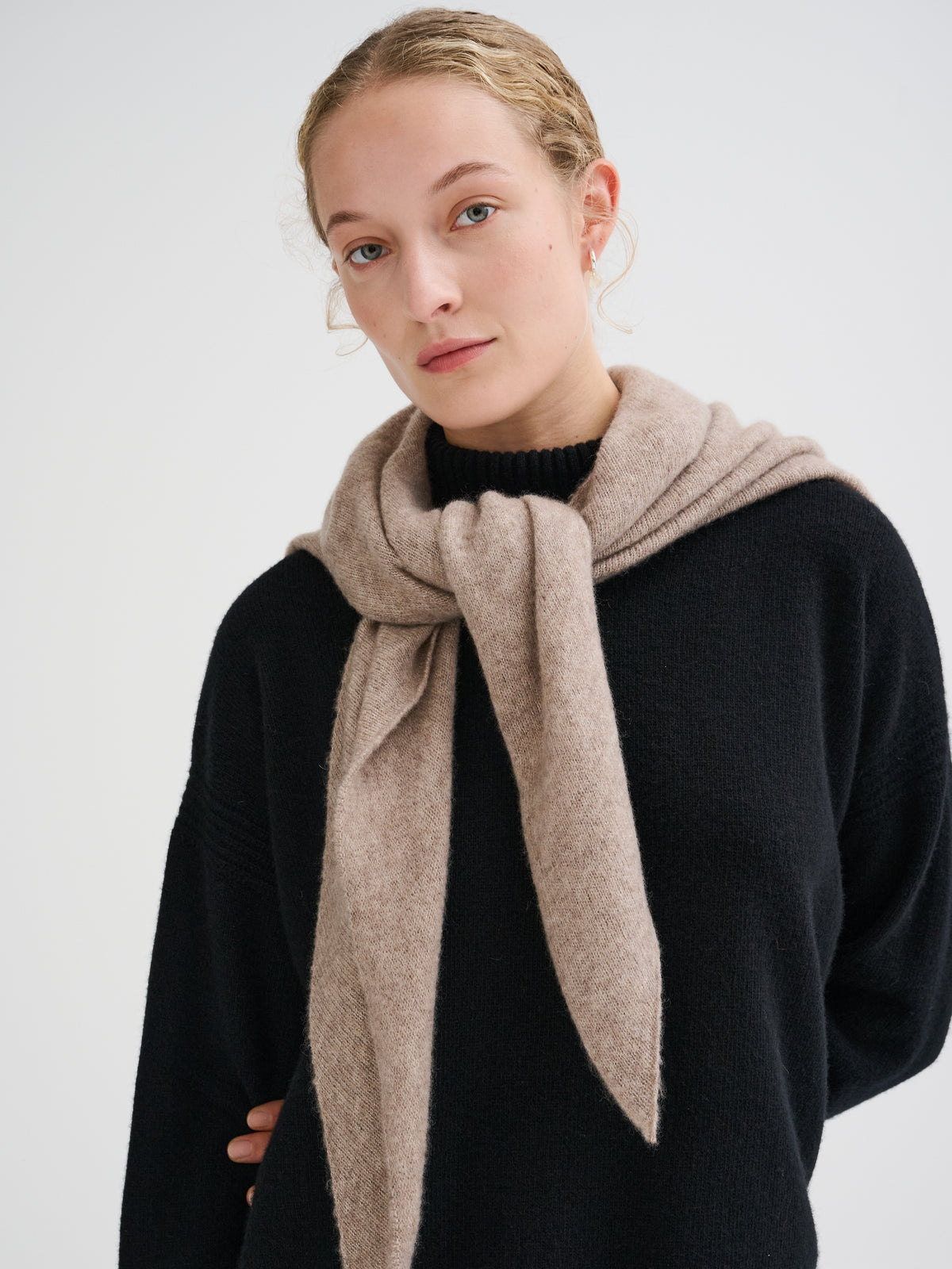 Cashmere and silk bandana