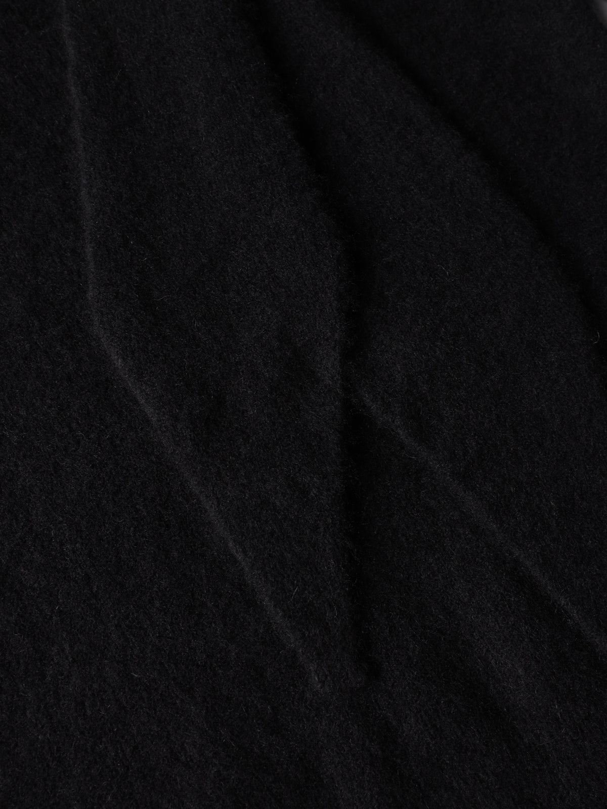 Cashmere and silk sweater with integrated scarf
