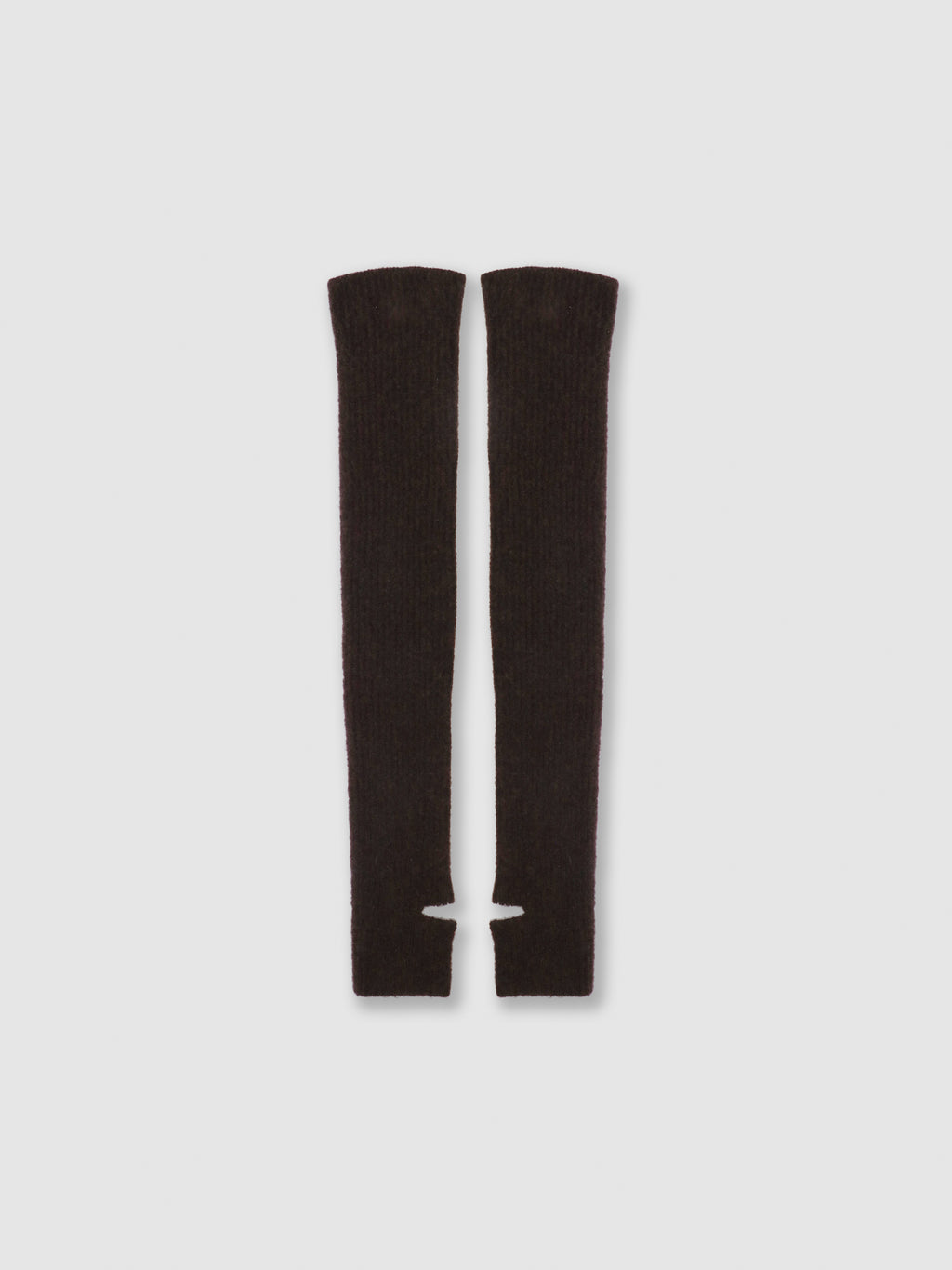 Cashmere and silk fingerless long  arm warmers