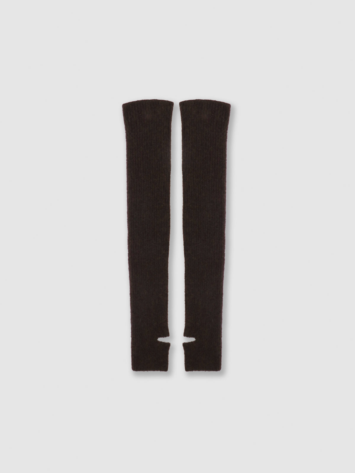 Cashmere and silk fingerless long  arm warmers