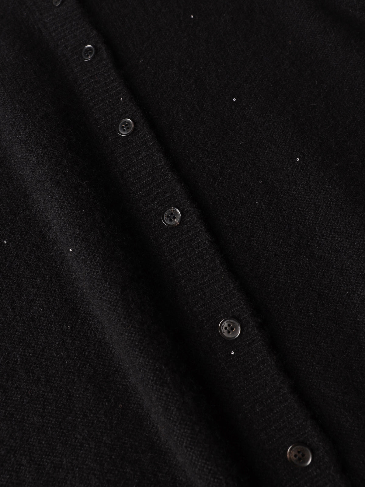 Micro-sequin boxy cardigan