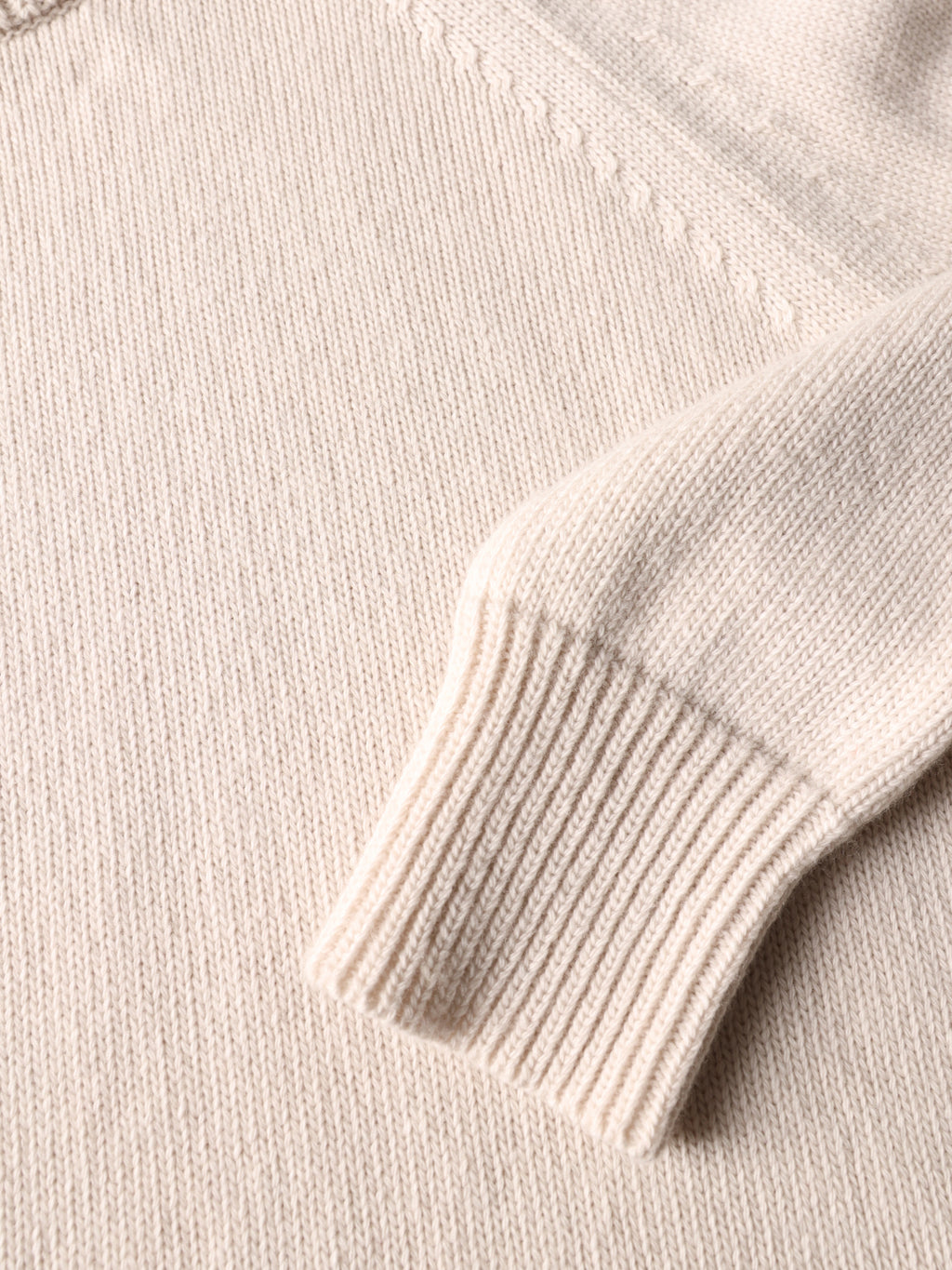 Oversized merino wool funnel-neck sweater