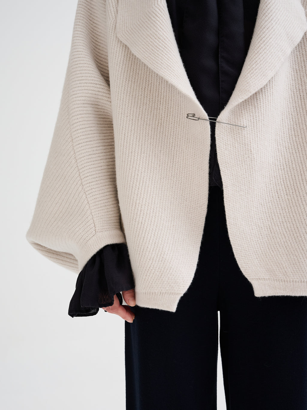 Merino wool cape