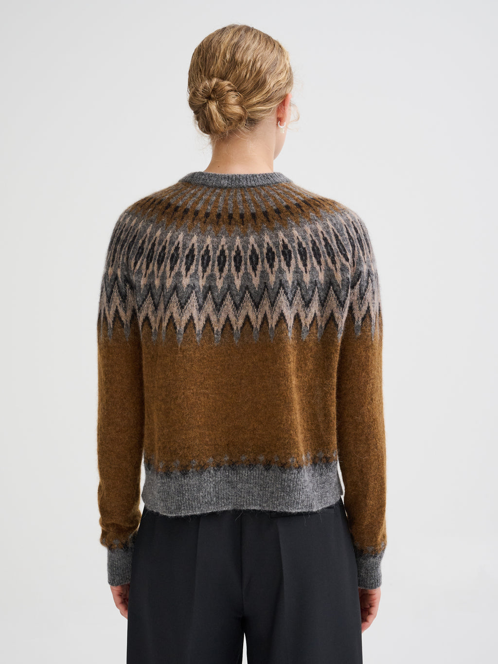 Nordic jacquard sweater