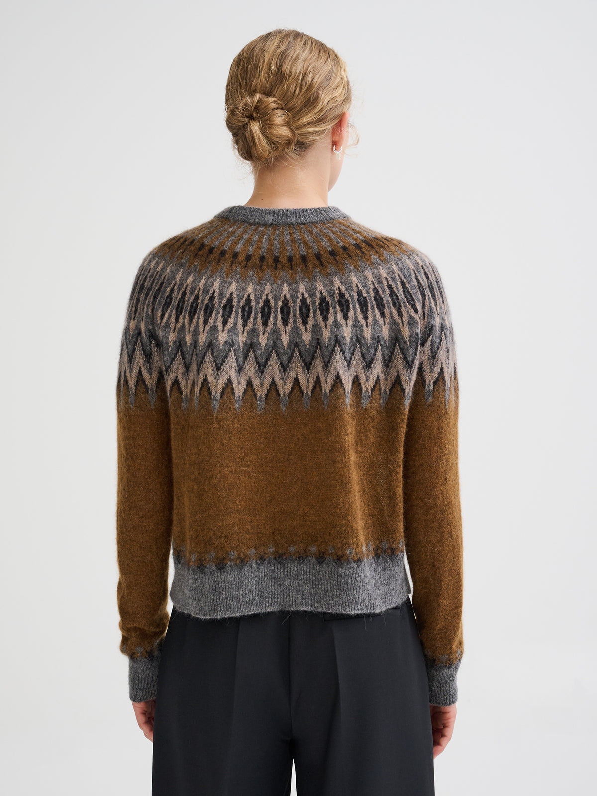 Nordic jacquard sweater