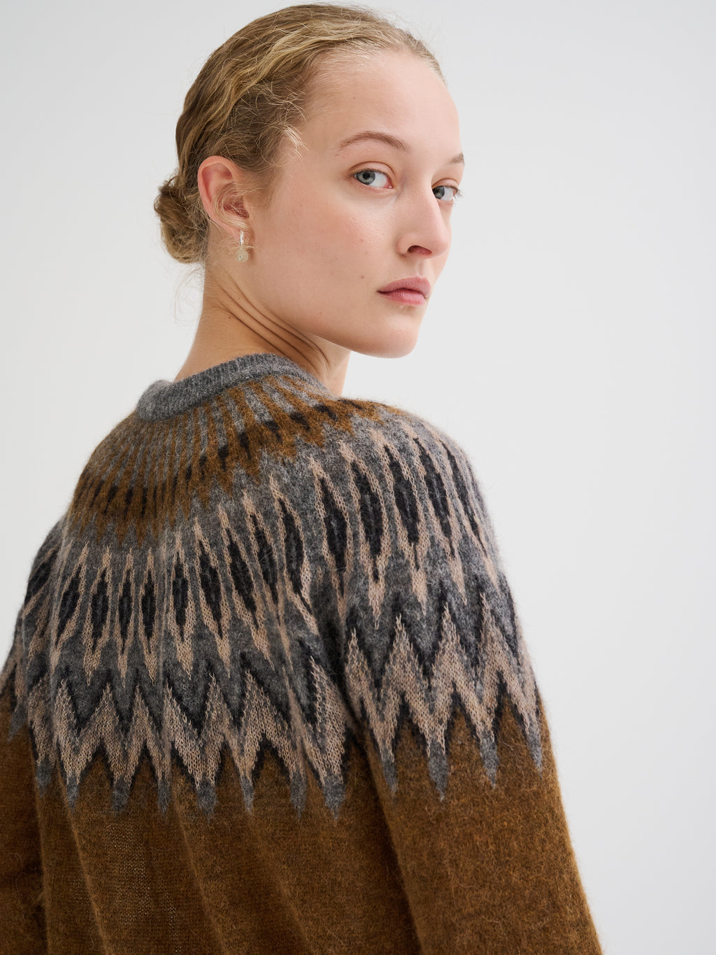 Nordic jacquard sweater