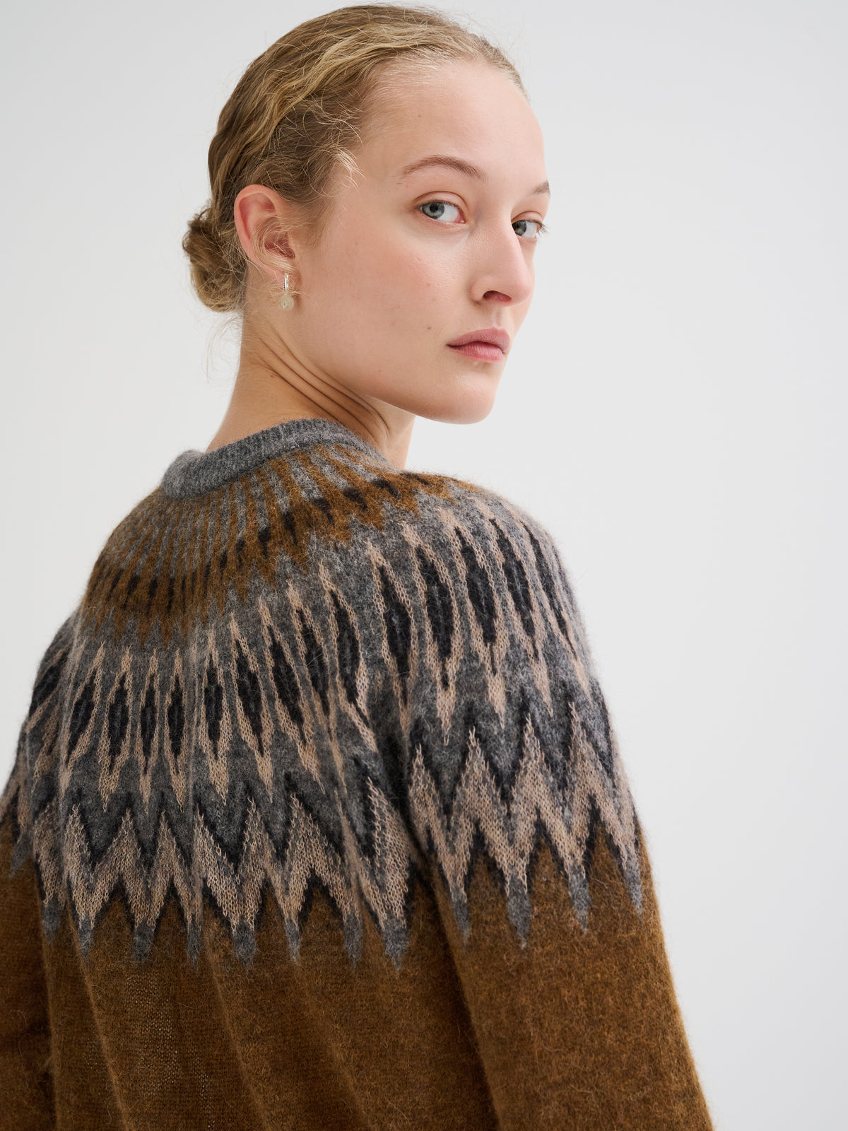 Nordic jacquard sweater