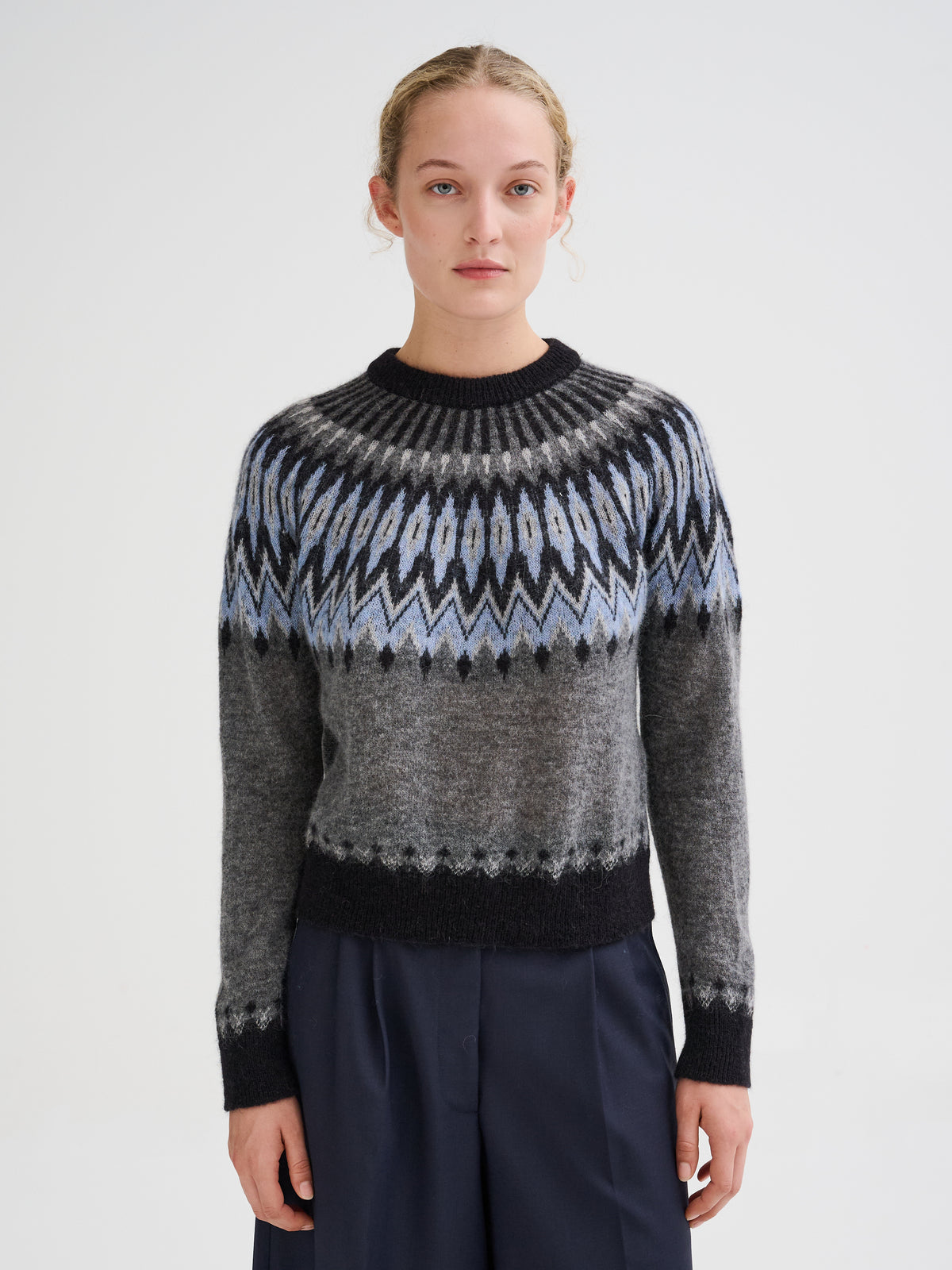 Nordic jacquard sweater
