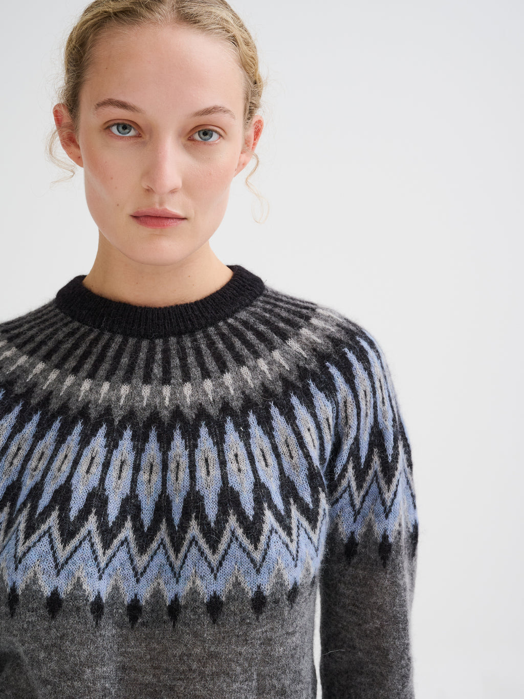 Nordic jacquard sweater