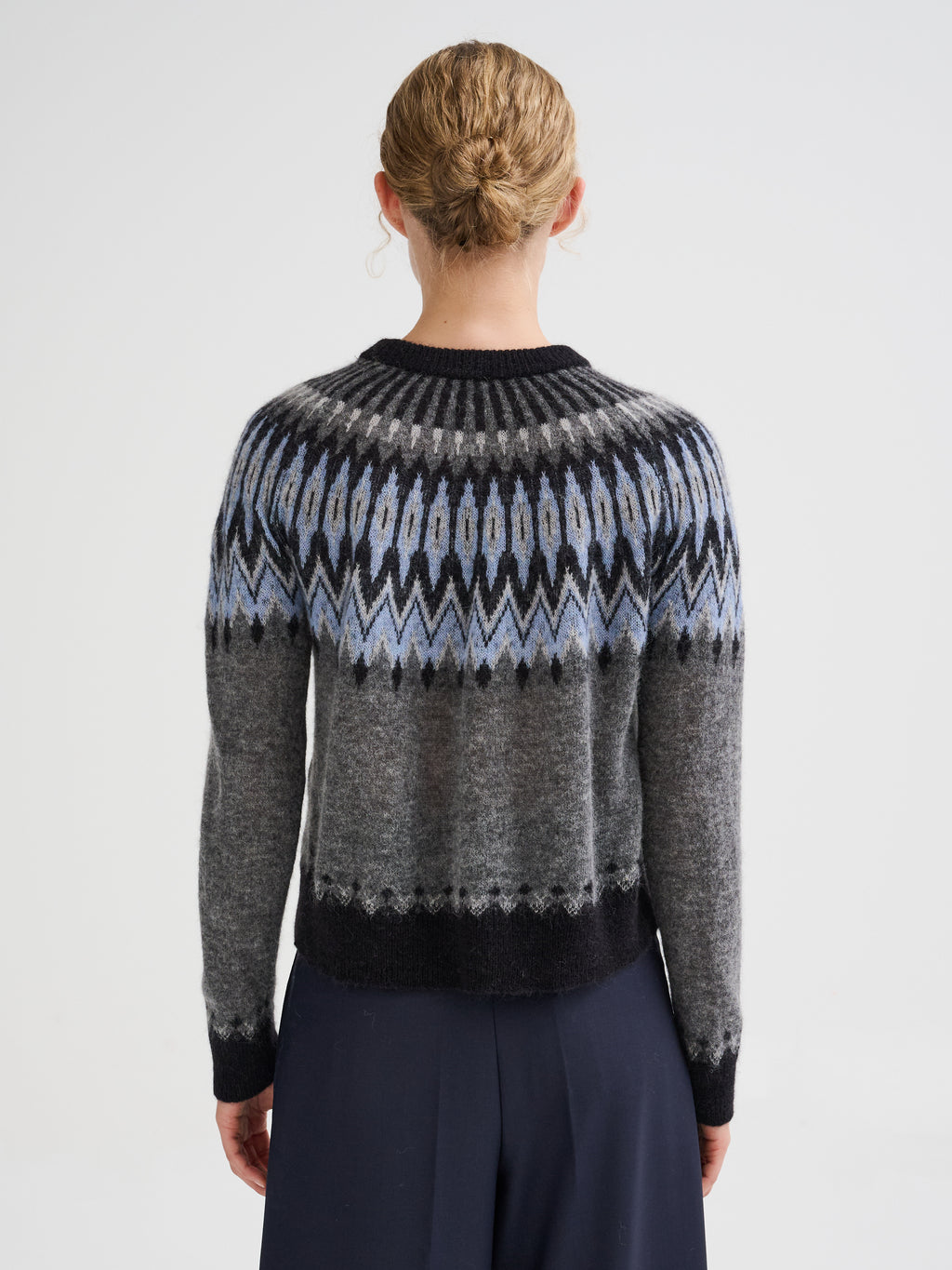 Nordic jacquard sweater