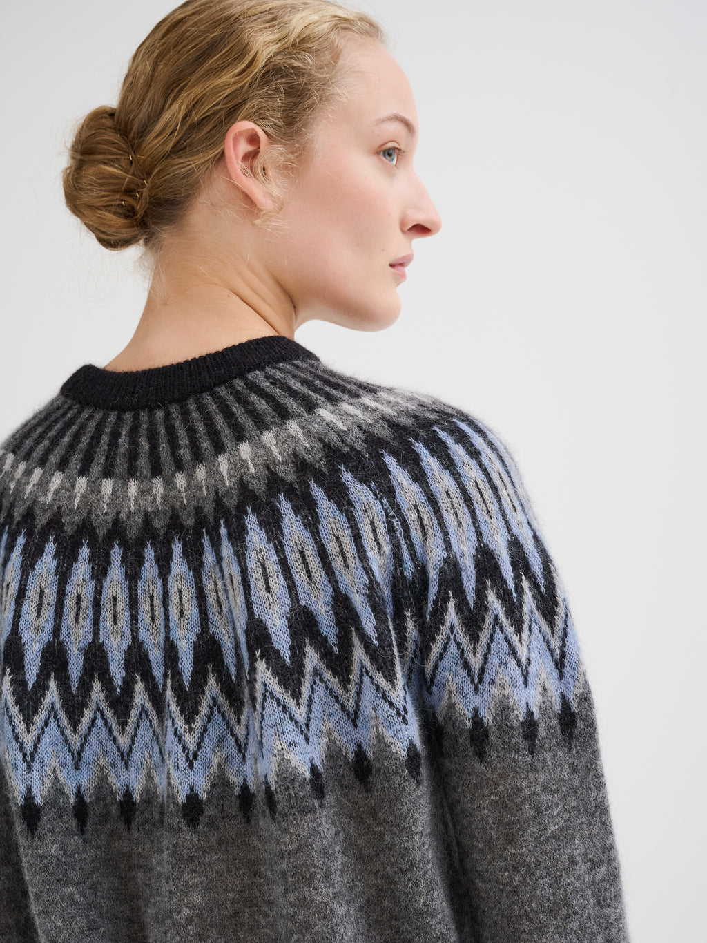 Nordic jacquard sweater