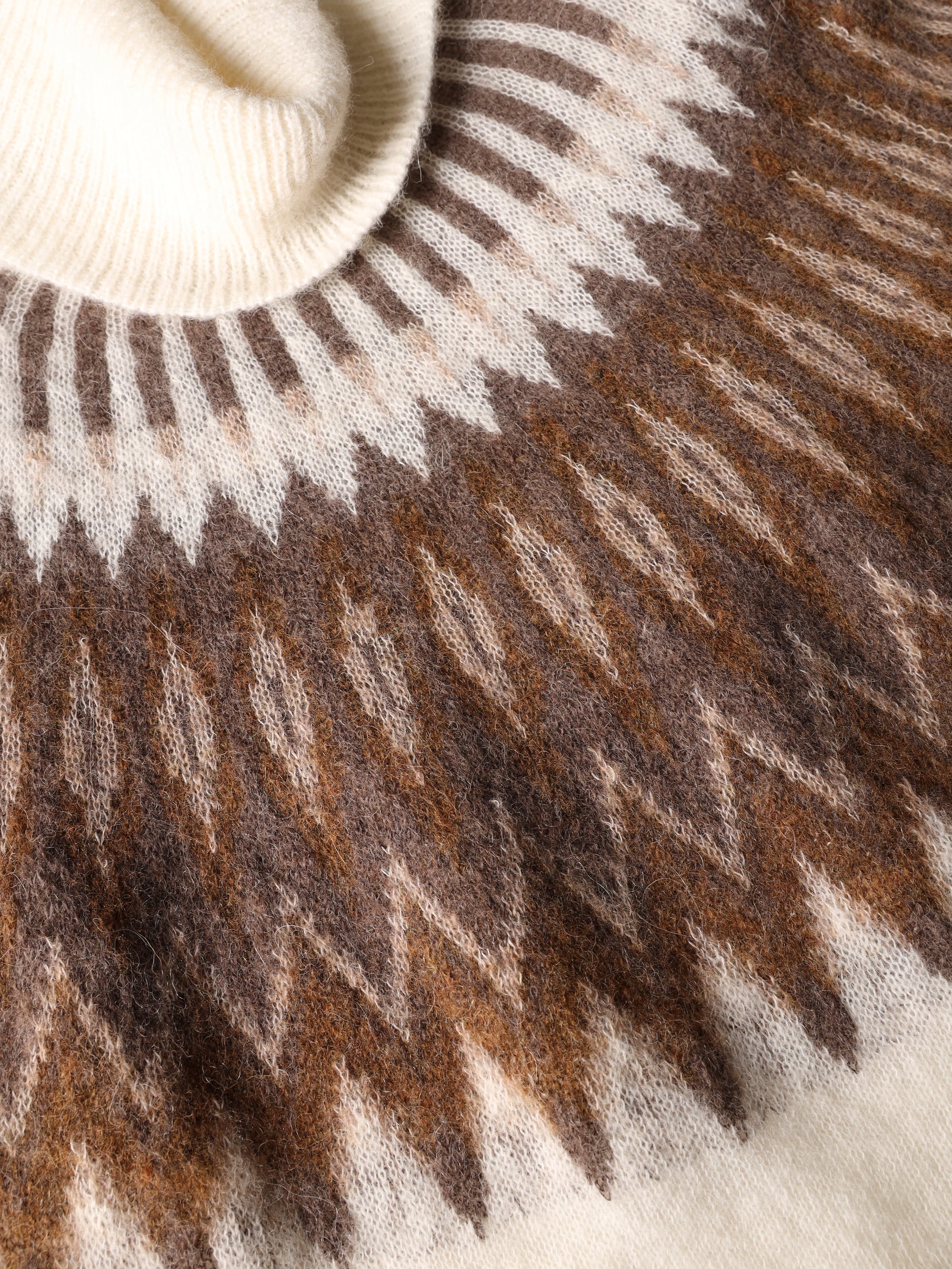 Nordic jacquard turtleneck