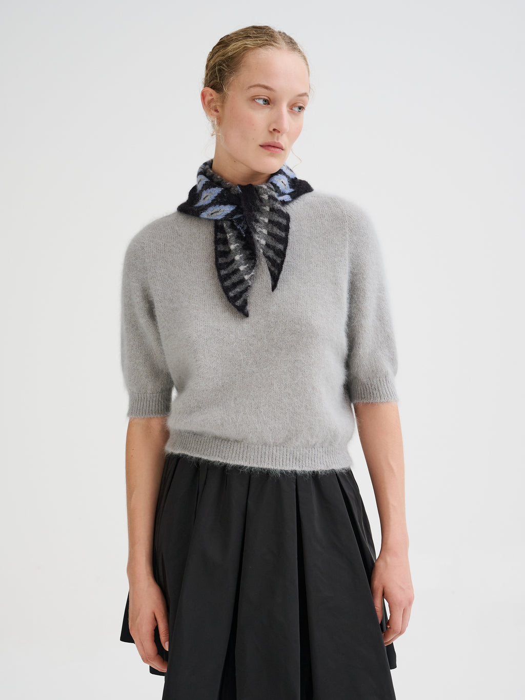 Nordic jacquard bandana