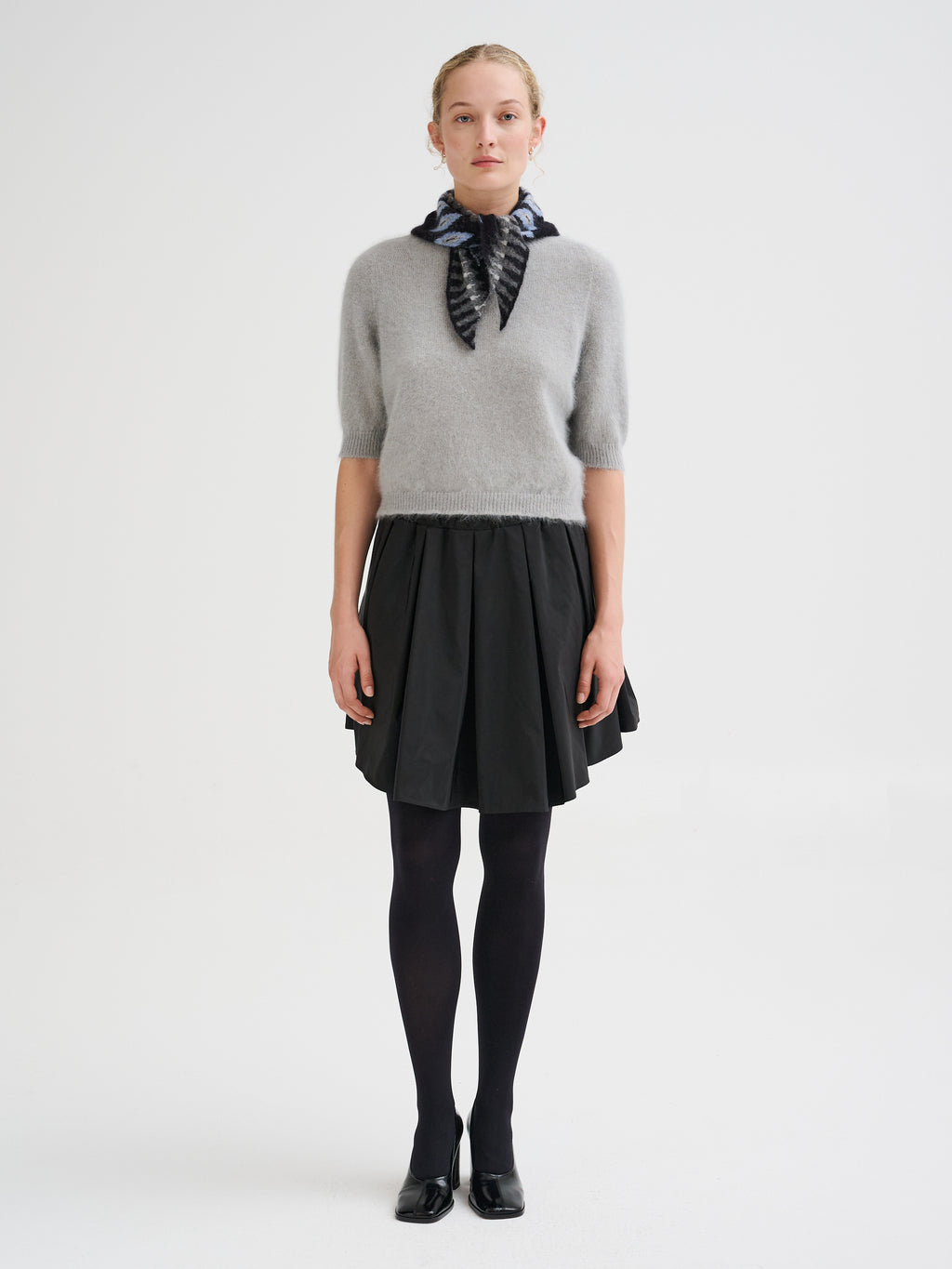Nordic jacquard bandana