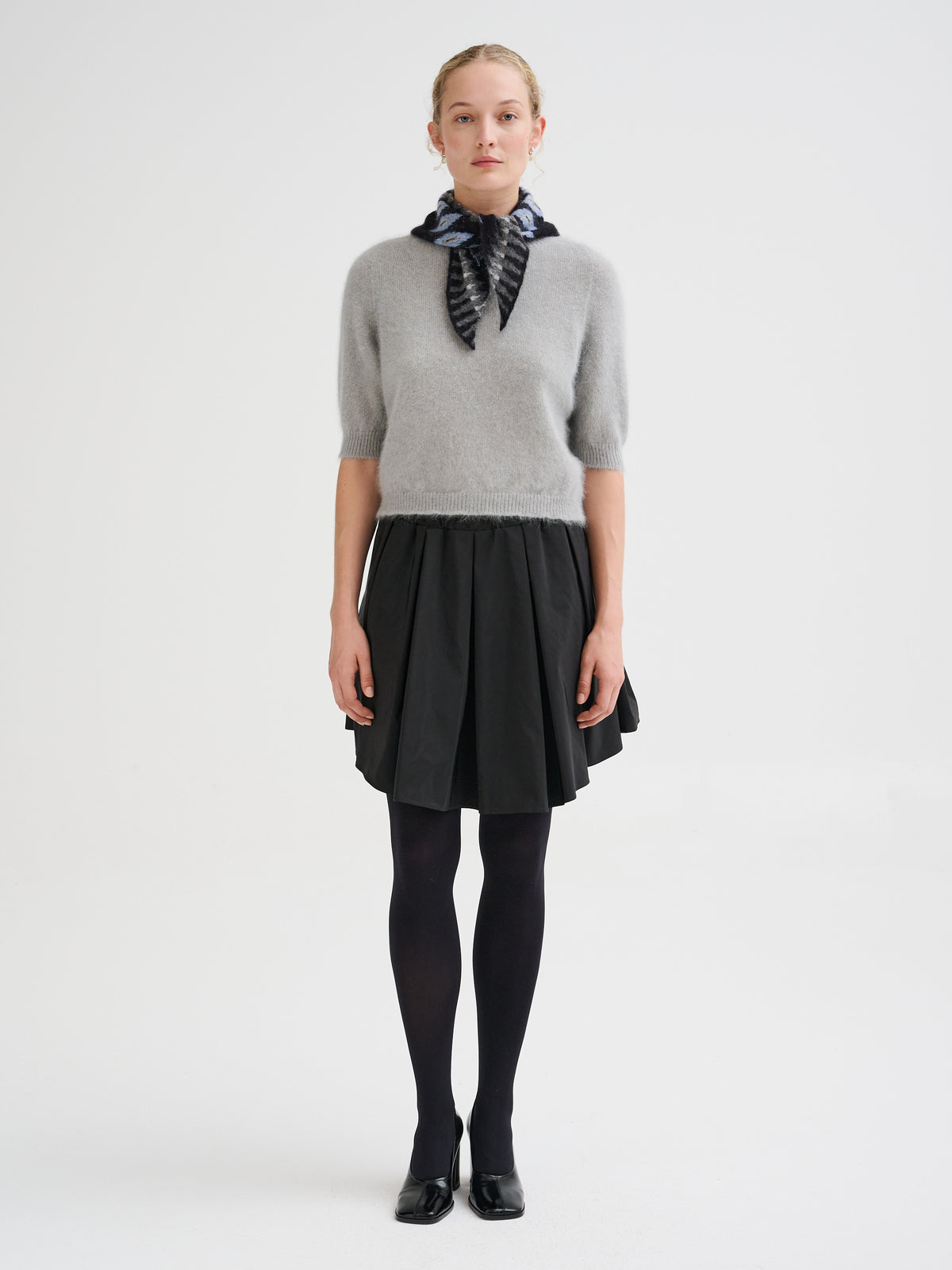 Nordic jacquard bandana