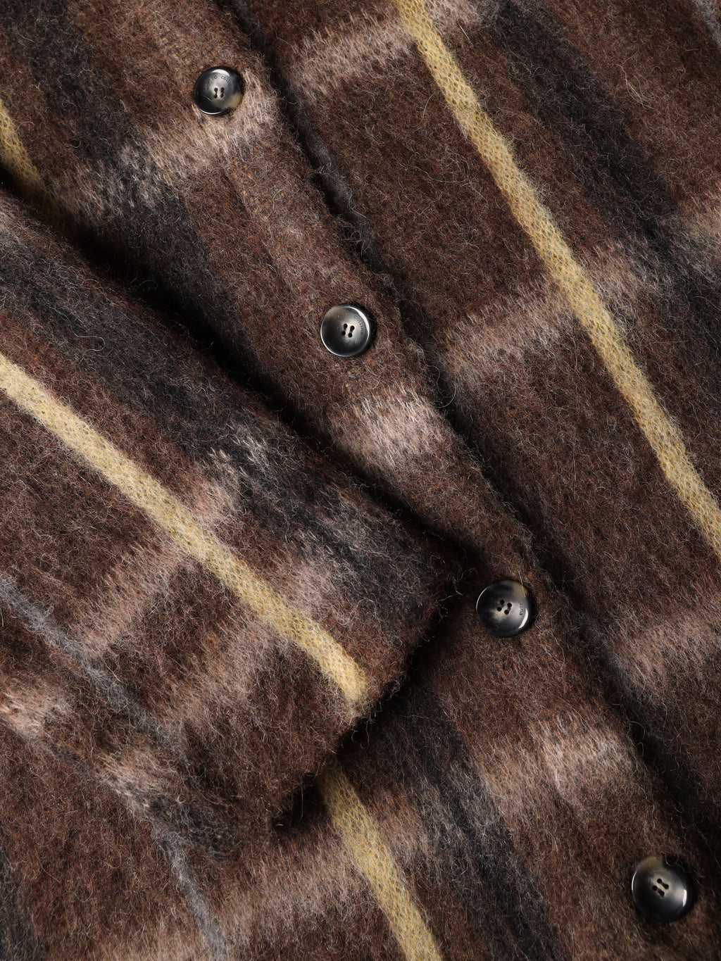 Geometric jacquard overshirt