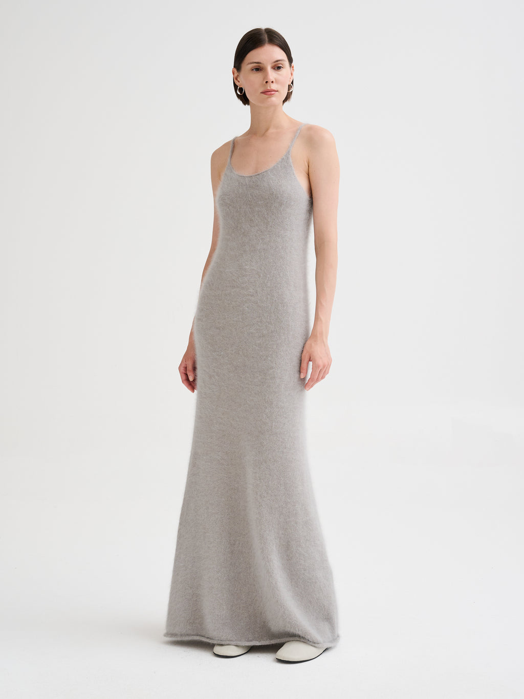 Angora slip dress