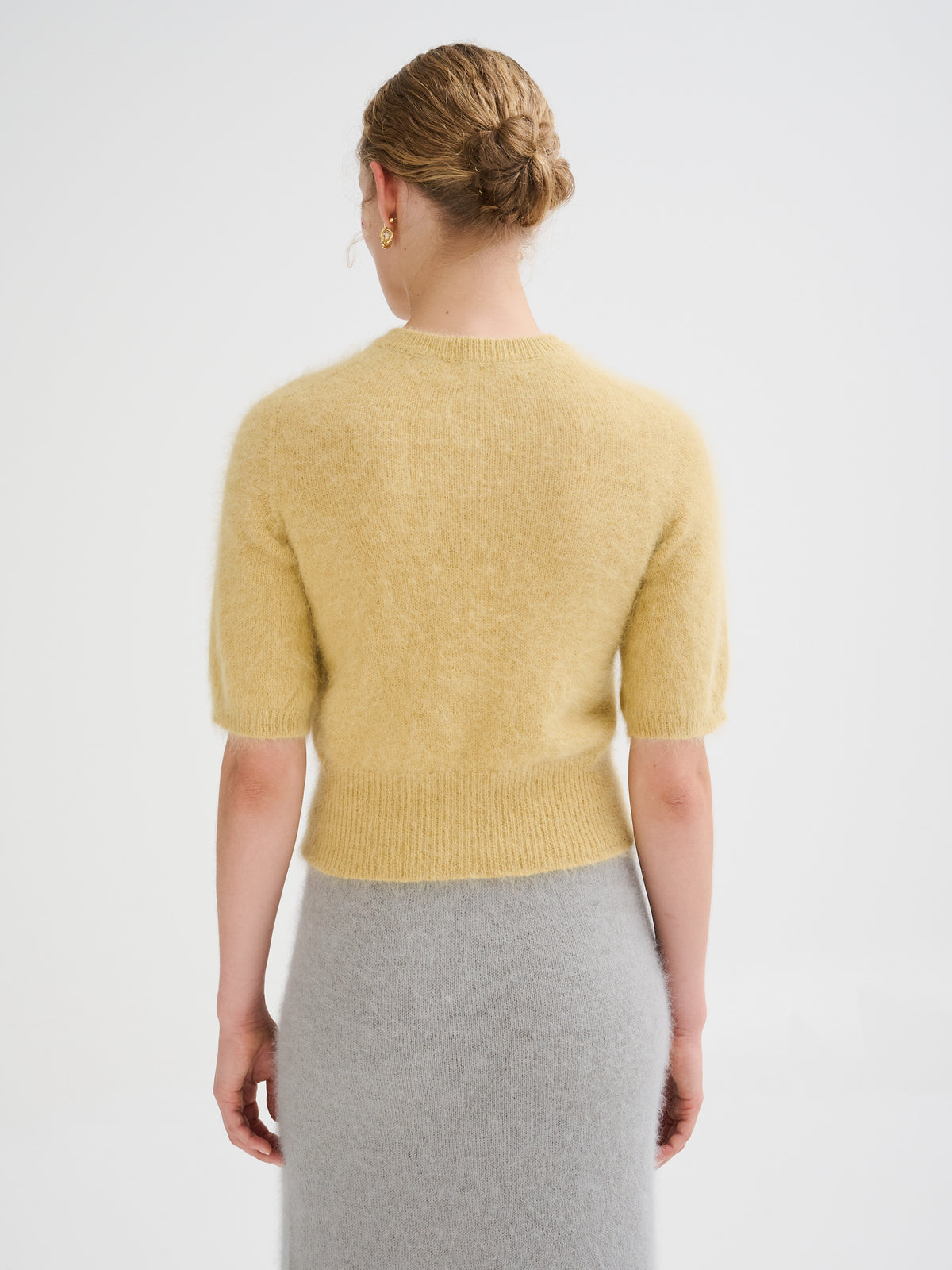 Angora mini cardigan