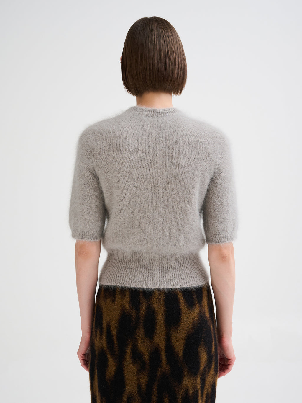 Angora mini cardigan