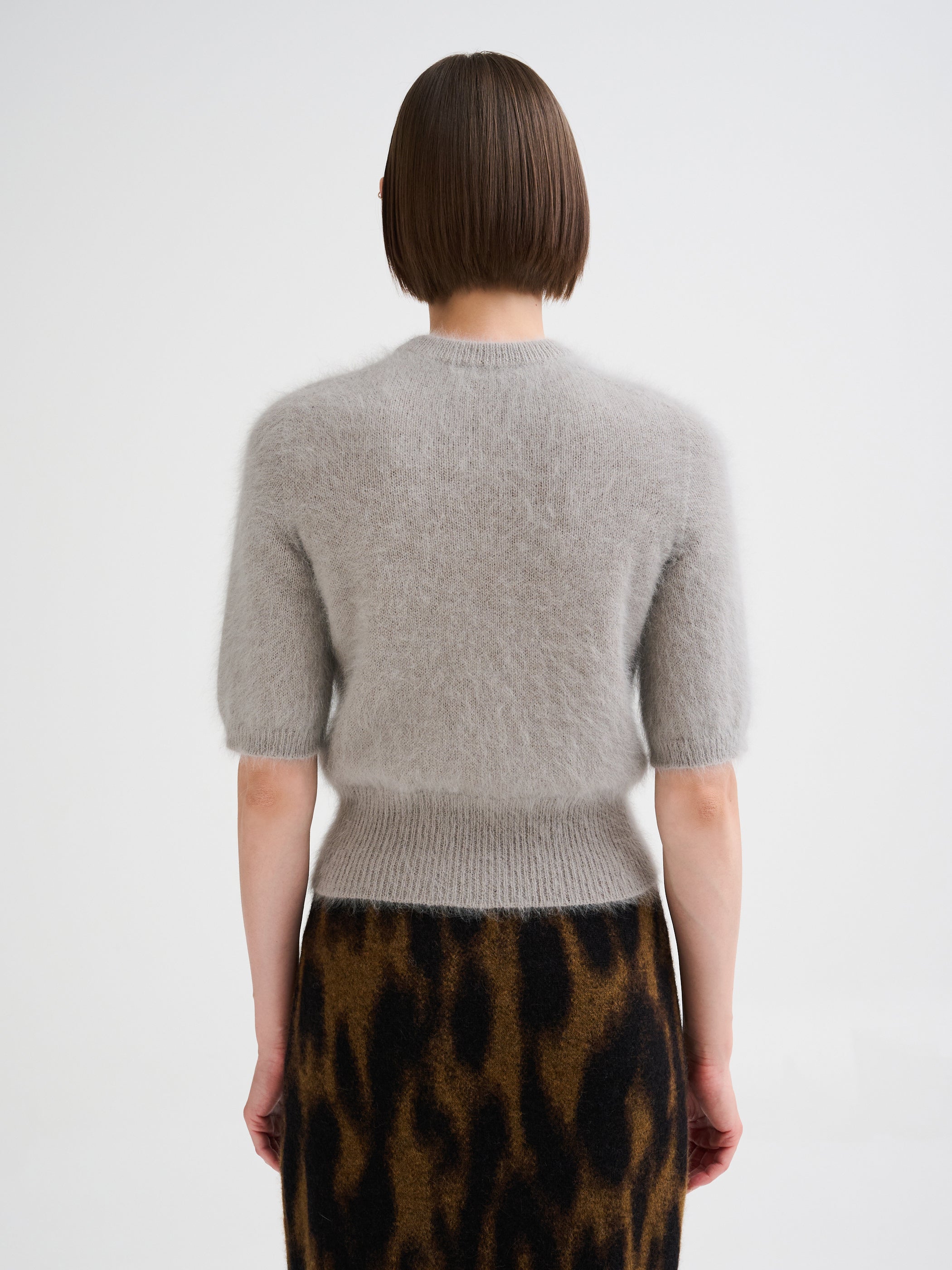 Angora mini cardigan