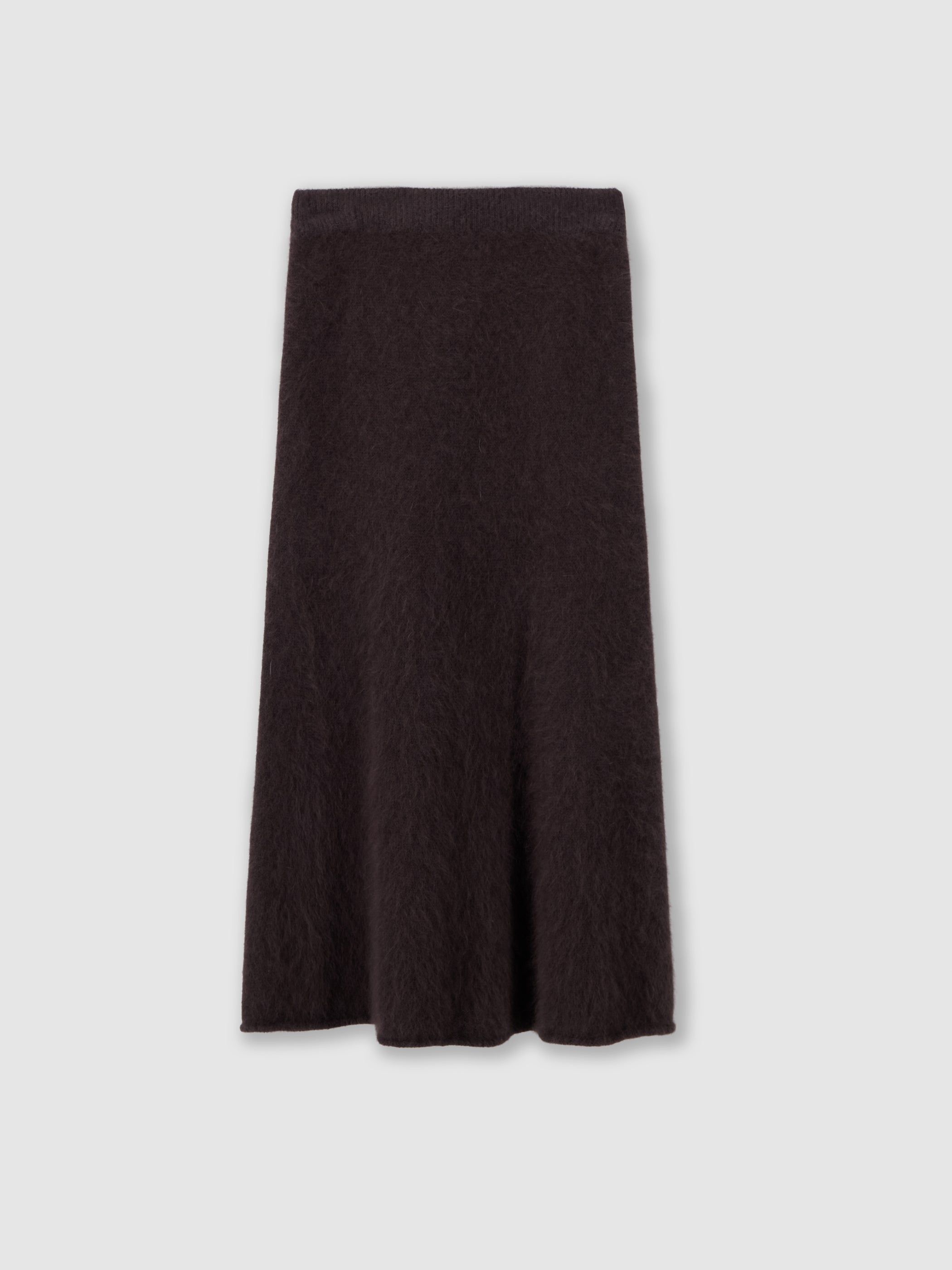 Angora midi skirt