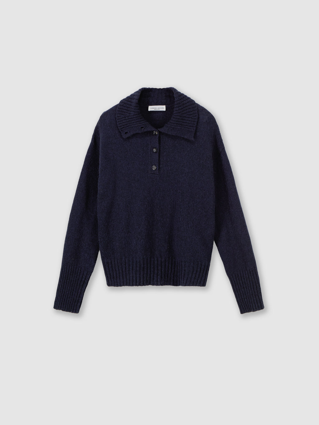 Wool and camel polo