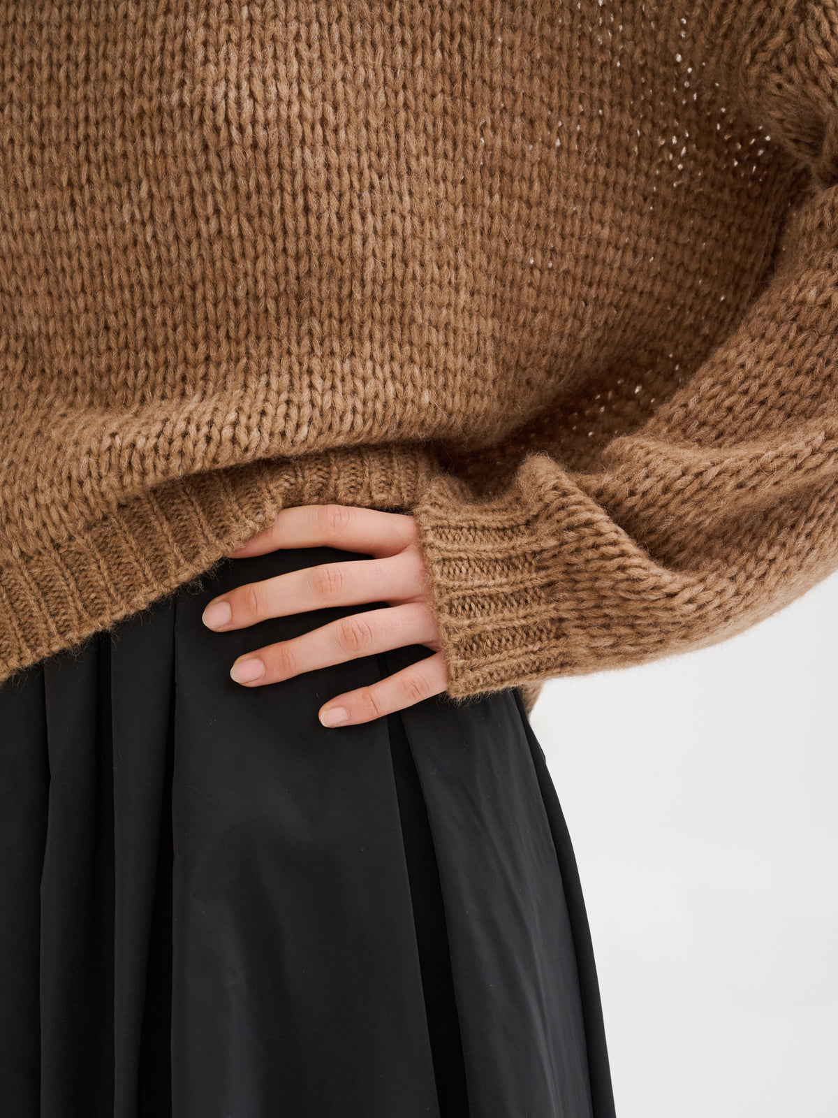 Baby alpaca sweater