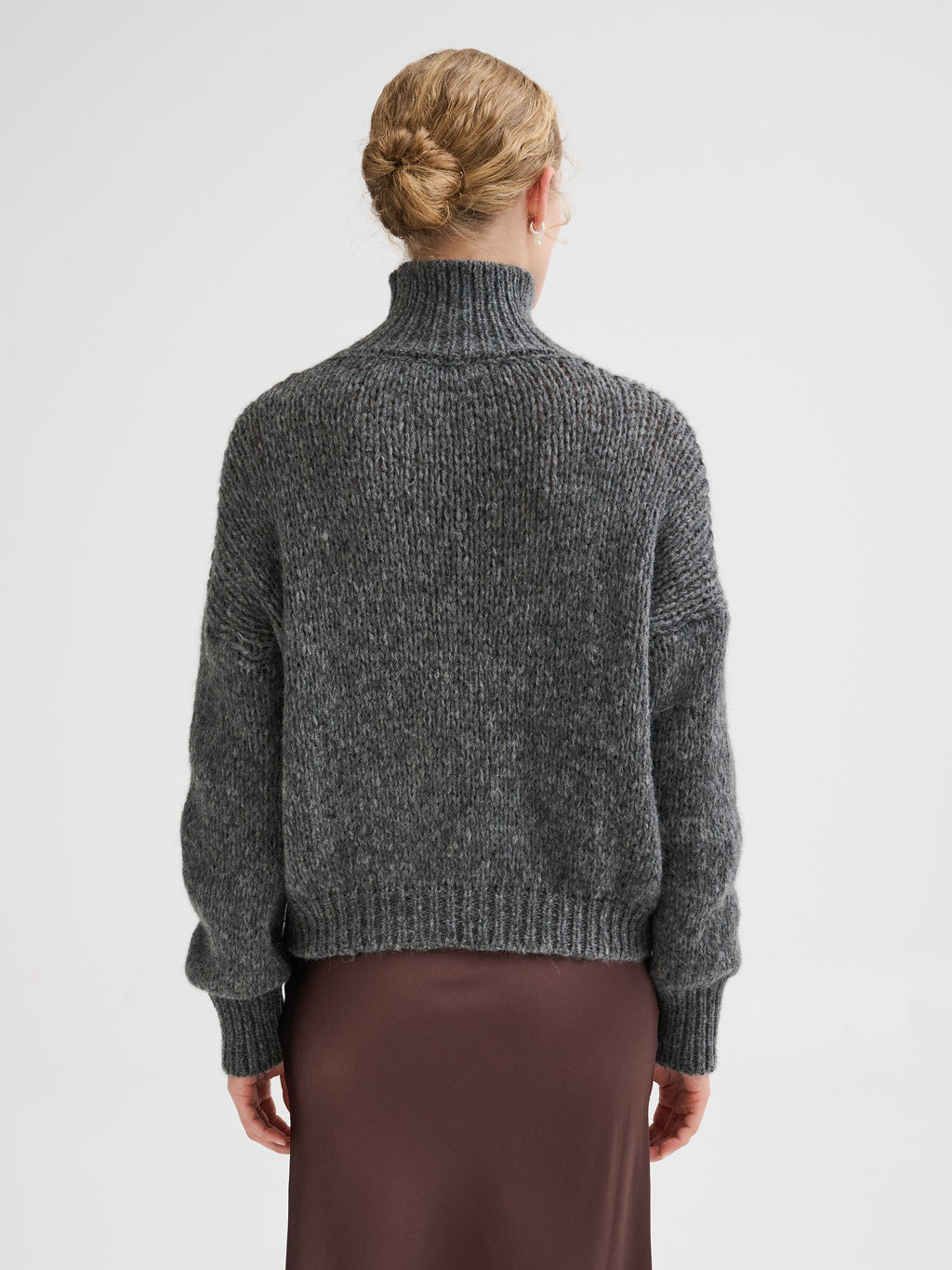 Baby alpaca turtleneck