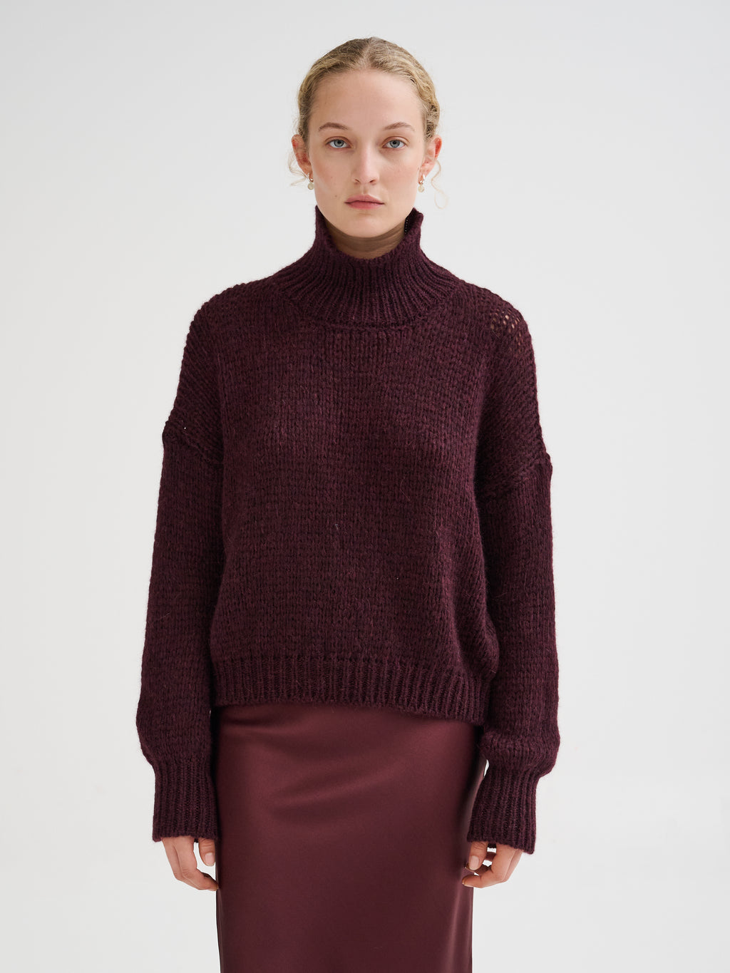 Baby alpaca turtleneck