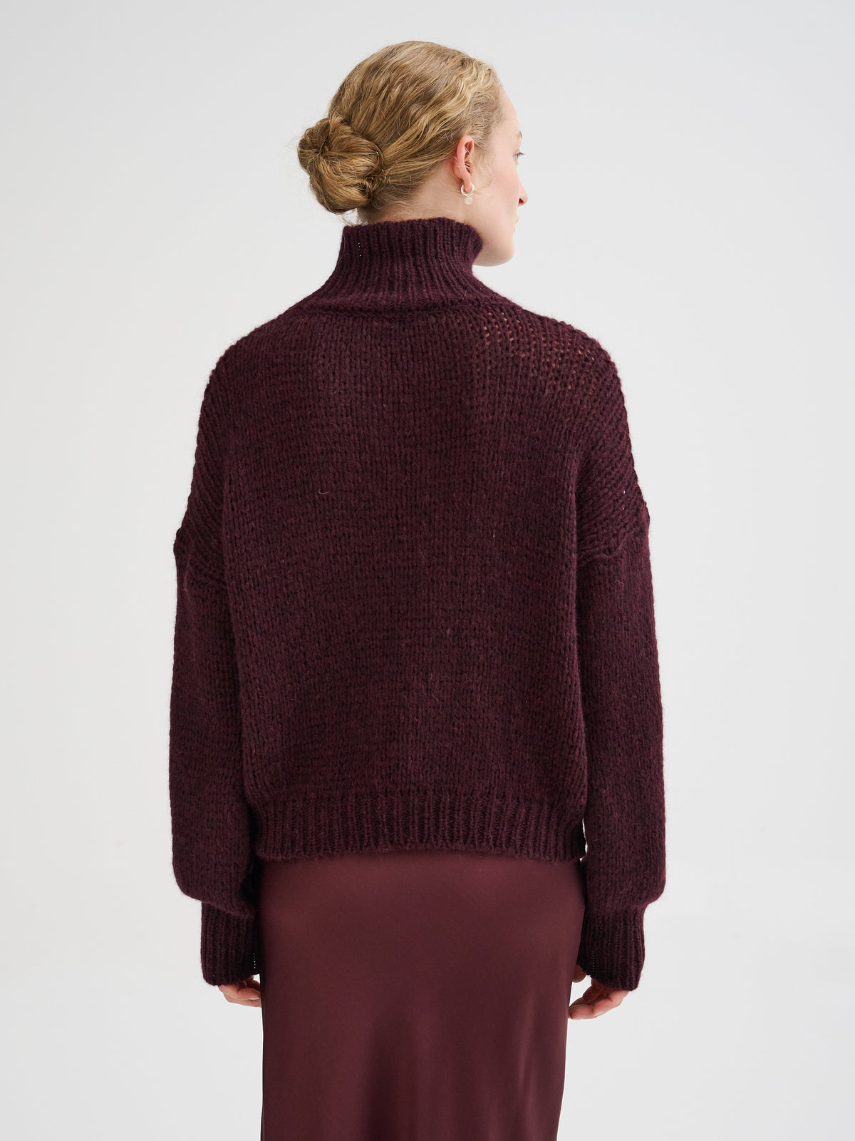 Baby alpaca turtleneck
