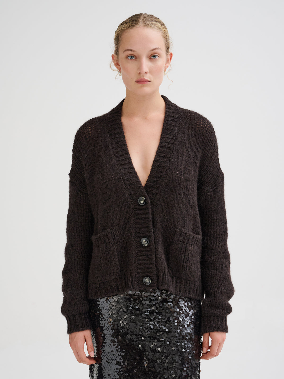 Baby alpaca cardigan