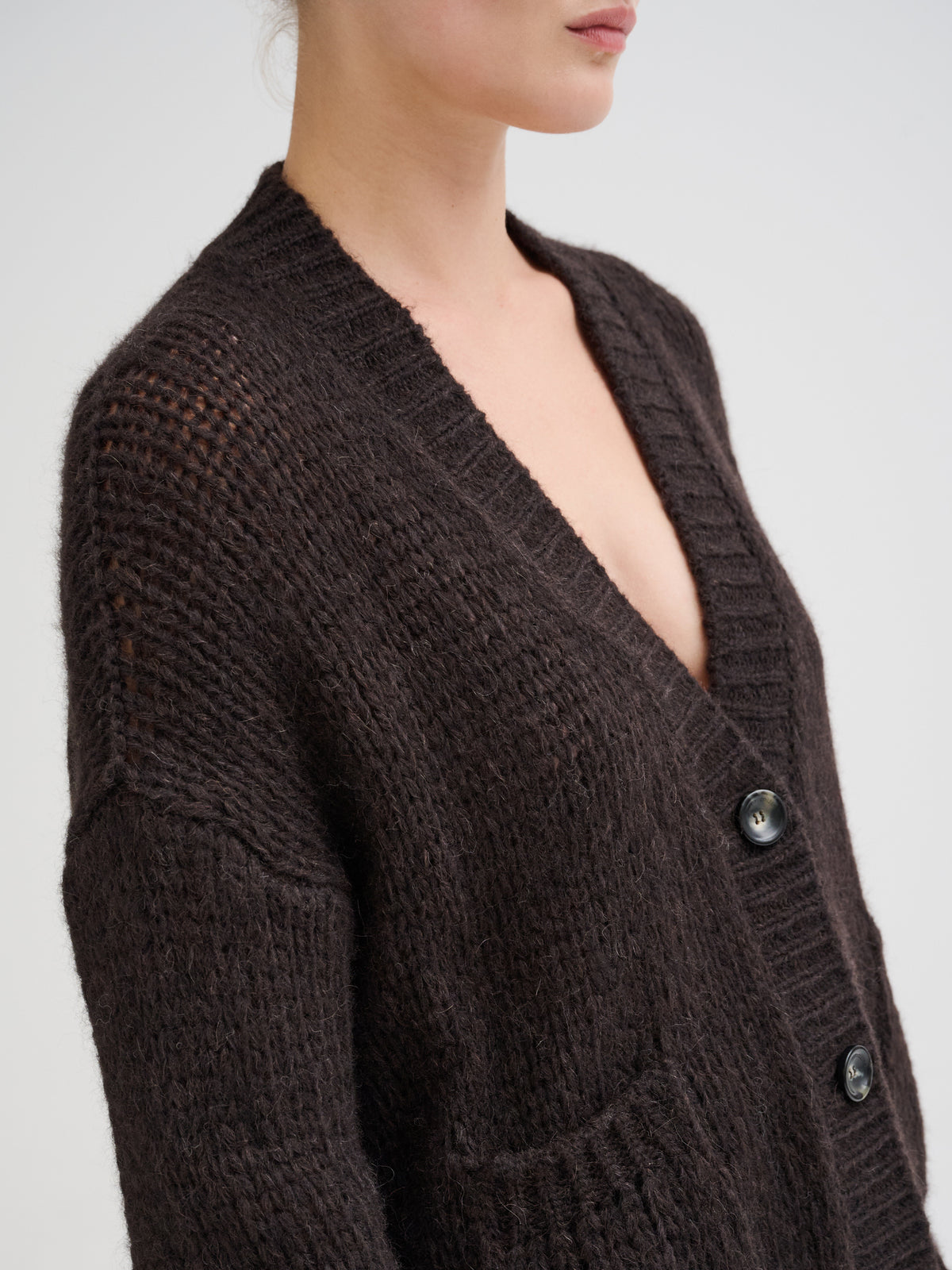 Baby alpaca cardigan