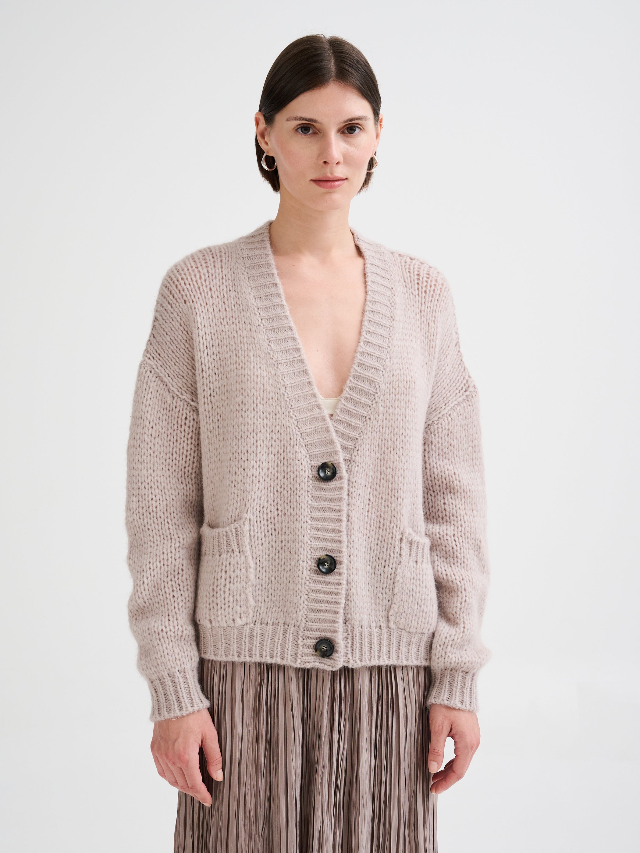 Baby alpaca cardigan