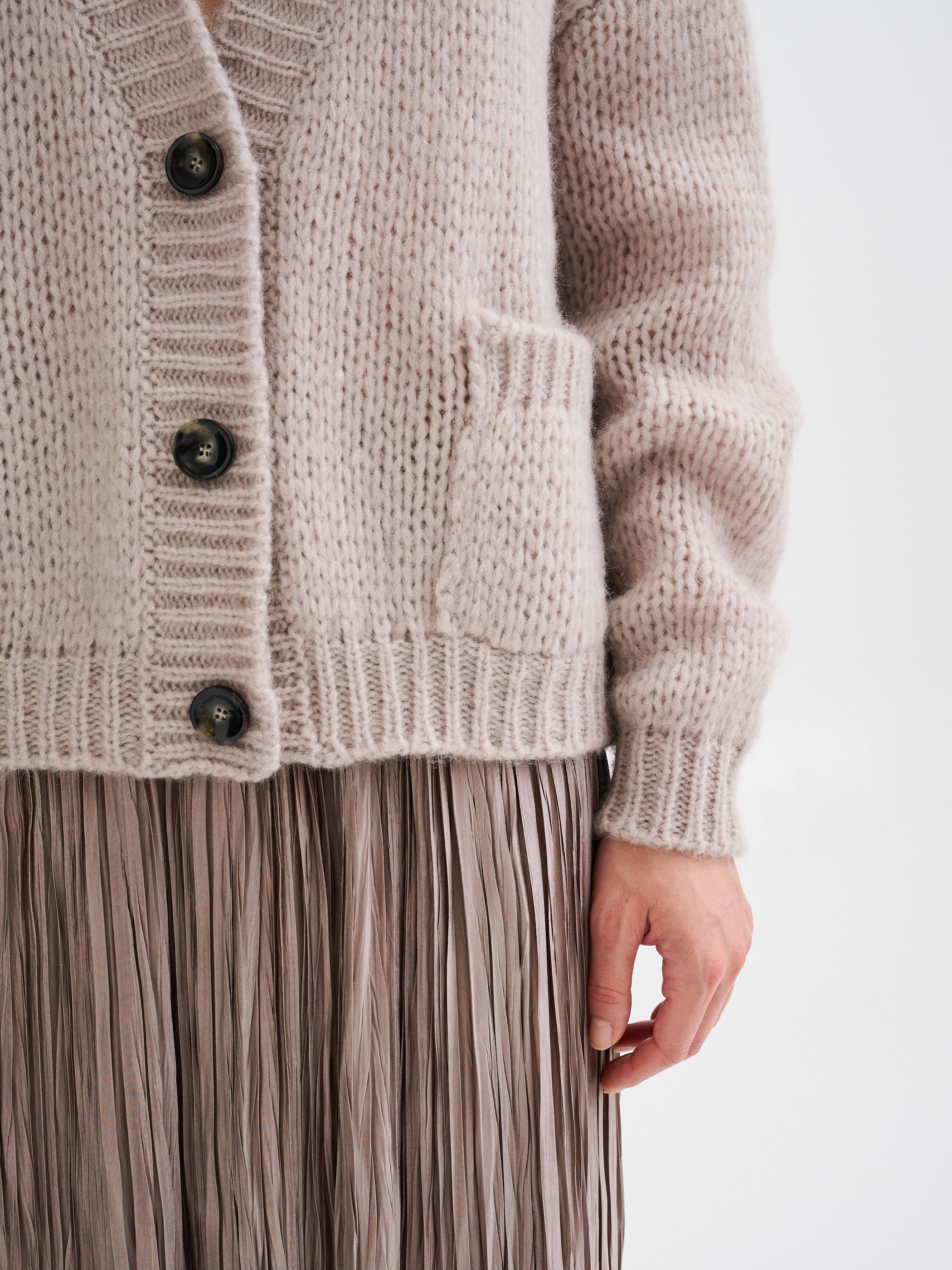 Baby alpaca cardigan