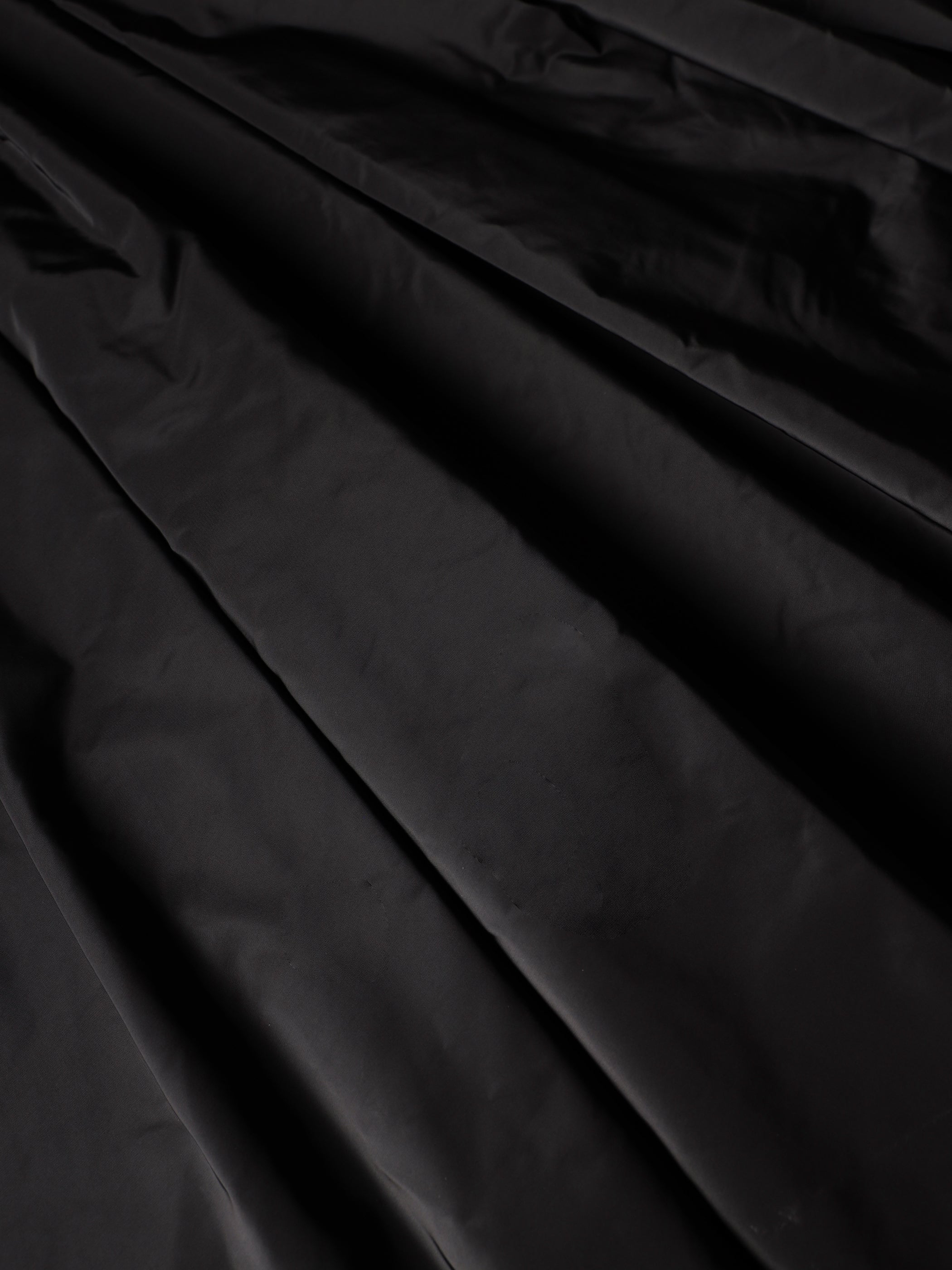 Technical fabric midi skirt