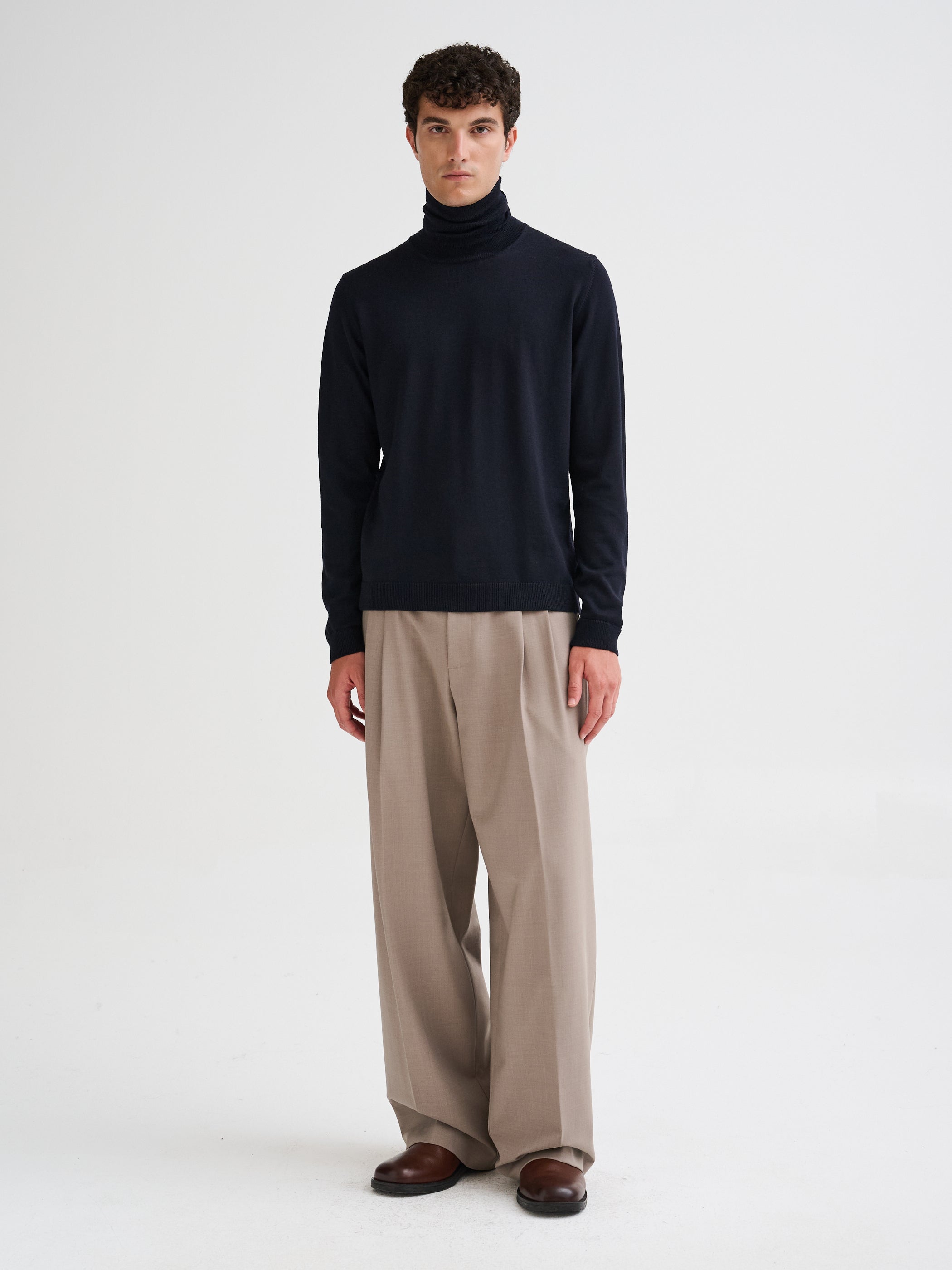 Merino wool turtleneck