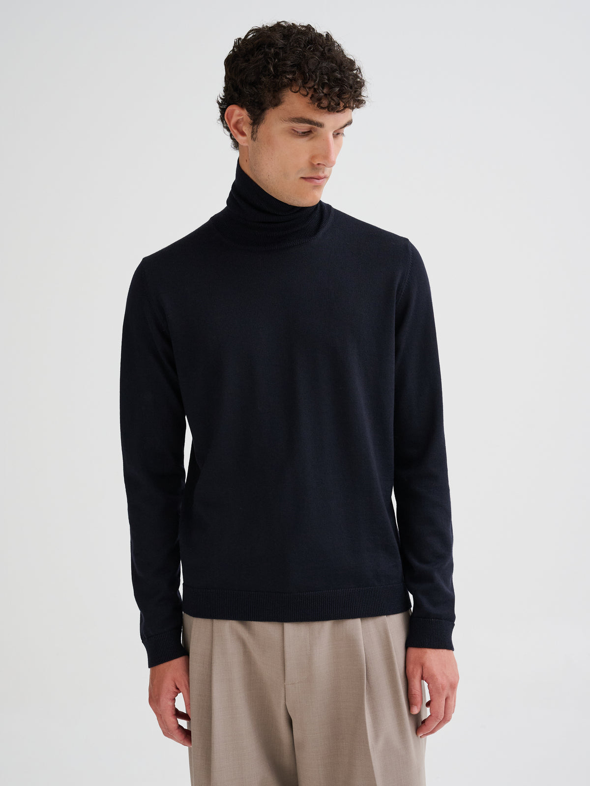 Merino wool turtleneck