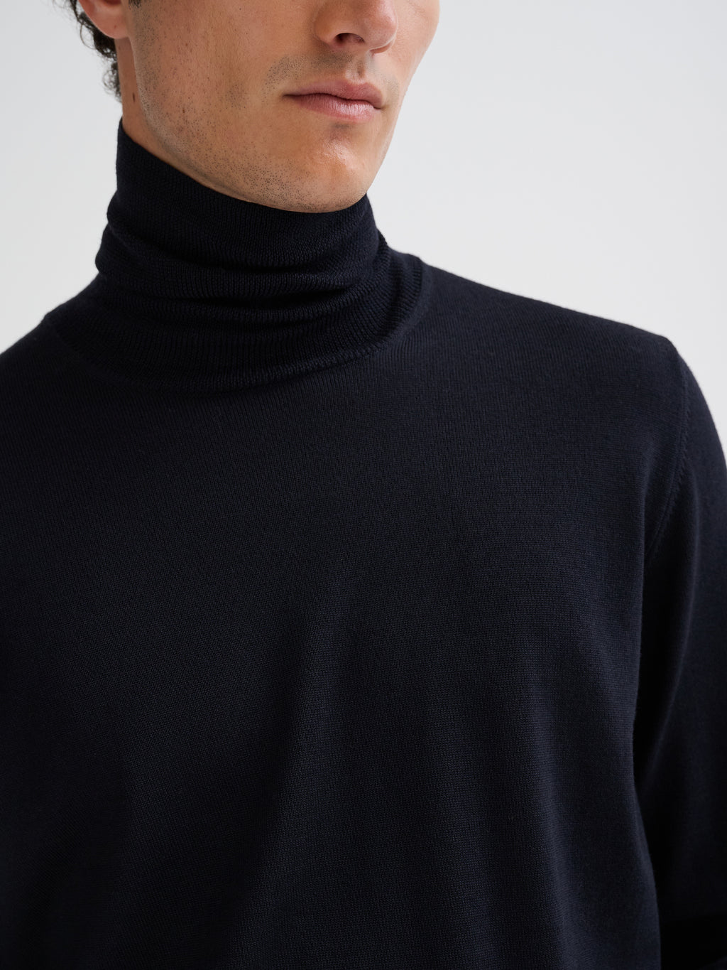 Merino wool turtleneck
