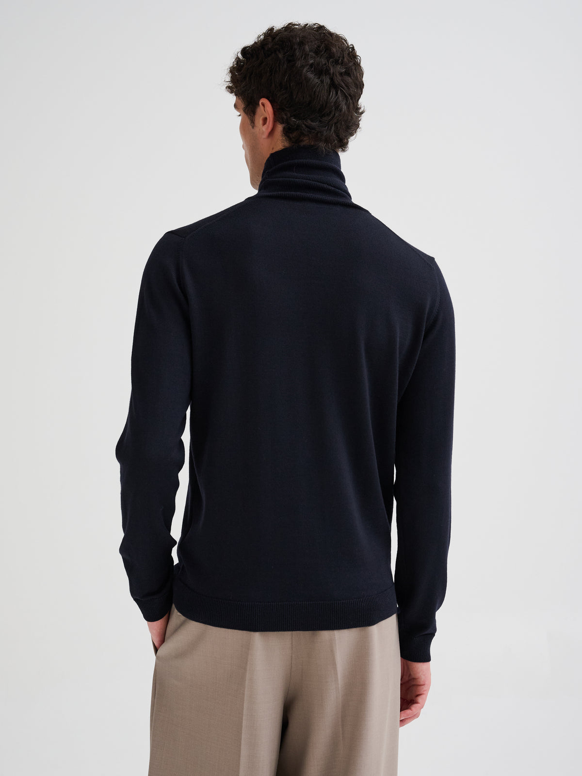 Merino wool turtleneck