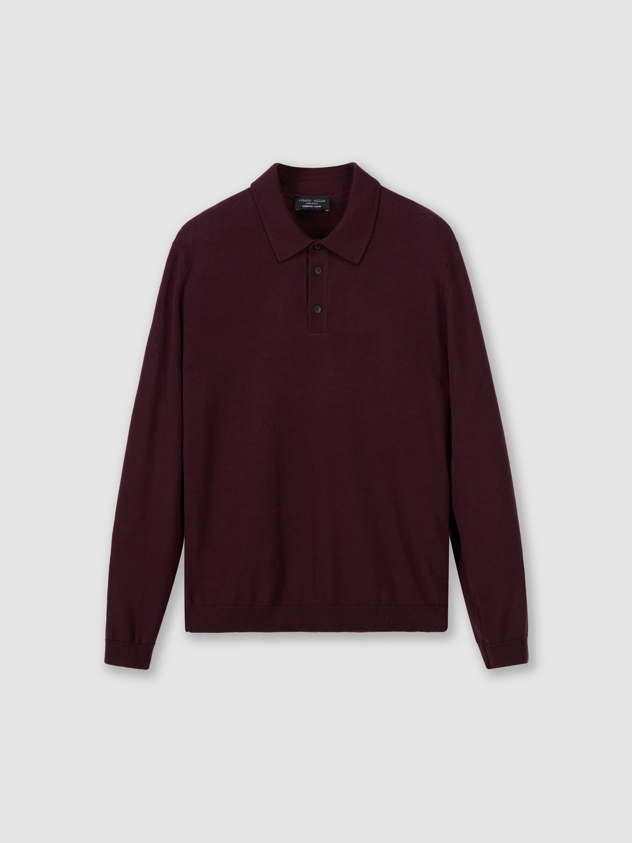 Merino wool polo