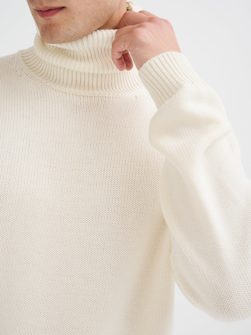 Merino wool turtleneck