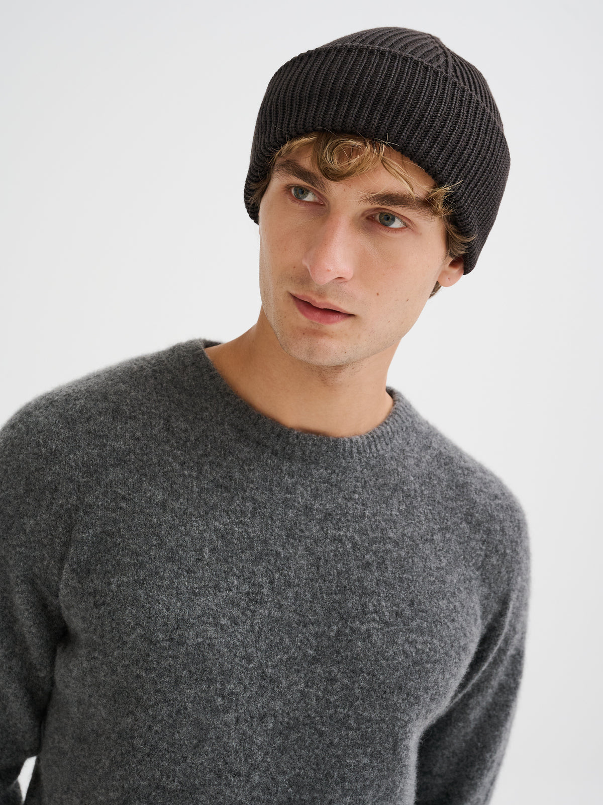 Merino wool beanie