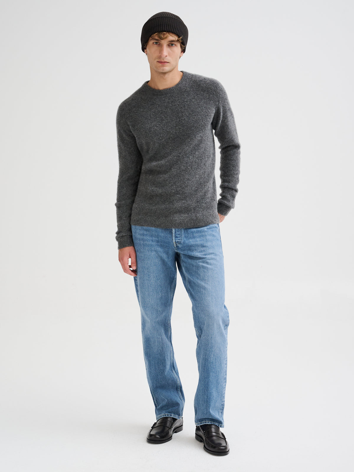 Merino wool beanie